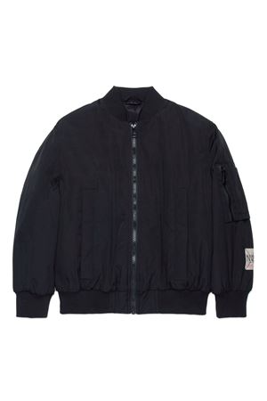 black cotton bomber N°21 KIDS | N21946N03690N900